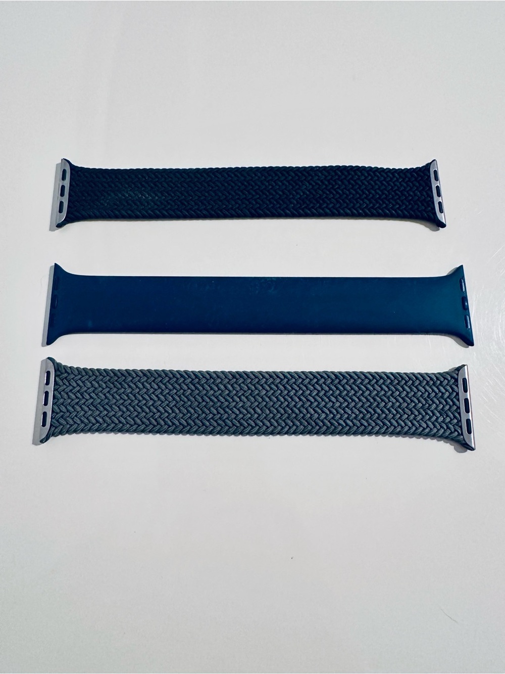 Apple Watch: Braided and Silicone Watch Band Set (or individual)